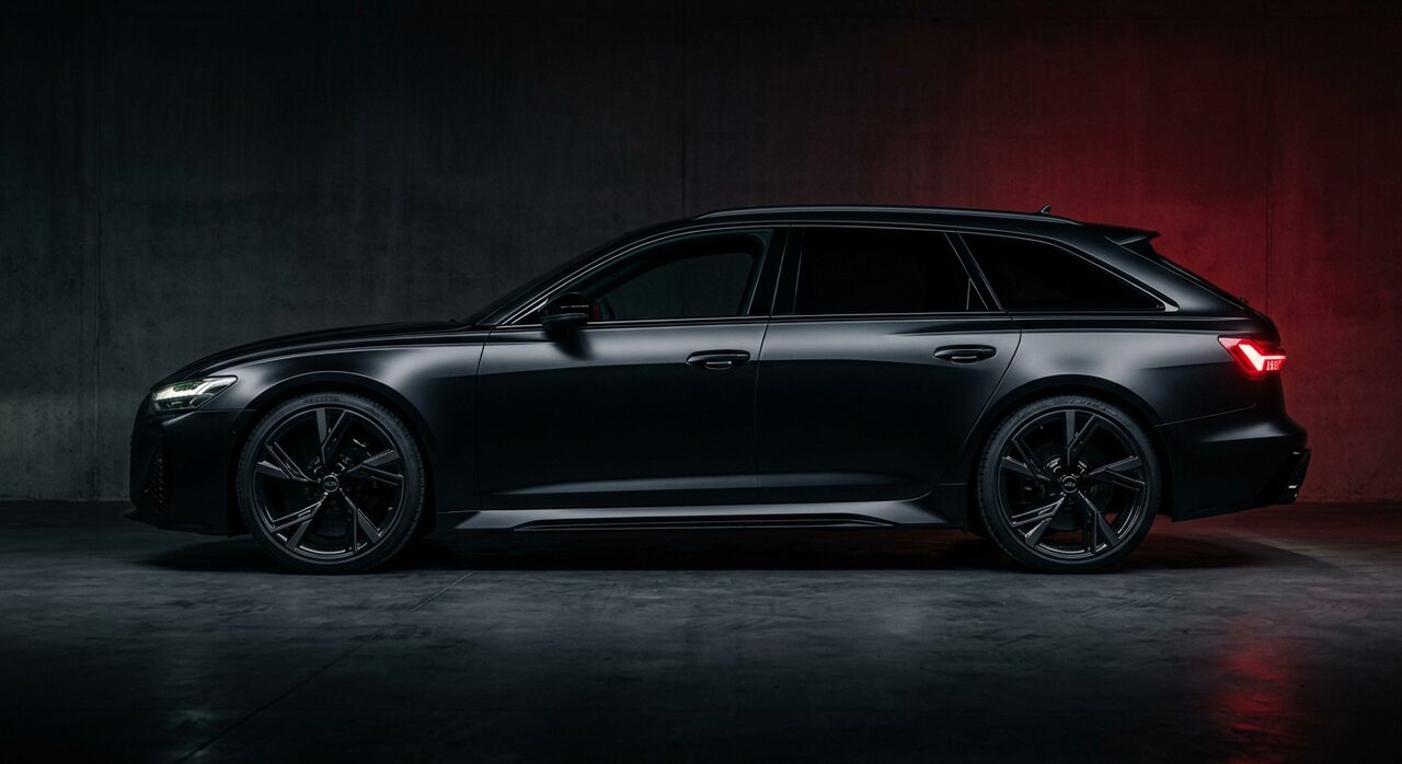 Audi RS6 — Wrap mat noir