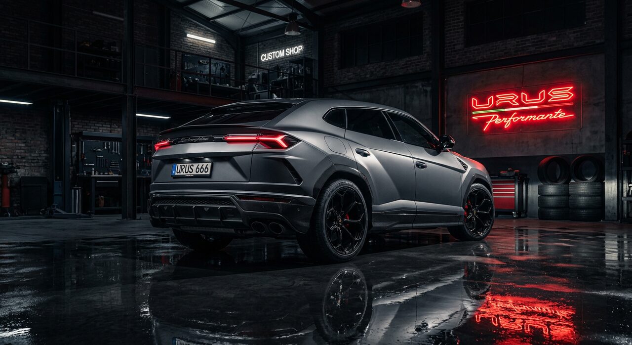 Lamborghini Urus — Full wrap satin